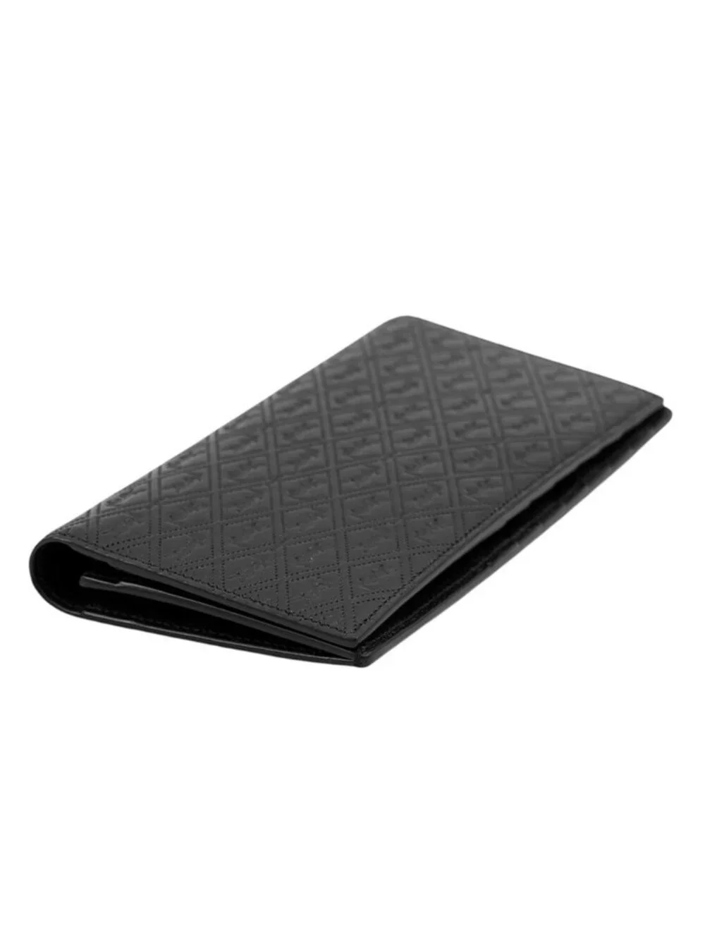Saint Laurent Paris Wallet Monogram Leather Bifold Black